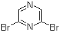 structure of CAS# 23229-25-6, 2,6-Dibromopyrazine
