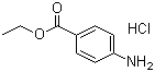 structure of CAS# 23239-88-5, Benzocaine hydrochloride;Ethyl 4-aminobenzoate hydrochloride