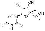 4'-氰基尿苷分子结构 (CAS 232589-05-8)