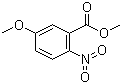 5-甲氧基-2-硝基苯甲酸甲酯分子结构 (CAS 2327-45-9)