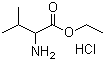 结构式 CAS# 23358-42-1, DL-缬氨酸乙酯盐酸盐