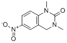 structure of CAS# 233775-52-5, 1,3-Dimethyl-6-nitro-3,4-dihydroquinazolin-2(1H)-one