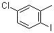 2-碘-5-氯甲苯分子结构 (CAS 23399-70-4)