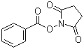 结构式 CAS# 23405-15-4, 苯甲酸 N-羟基琥珀酰亚胺酯