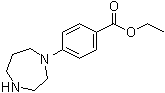 4-(1,4-二氮杂环庚烷-1-基)苯甲酸乙酯分子结构 (CAS 234081-75-5)