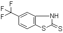 5-(三氟甲基)-2(3H)-苯并噻唑硫酮分子结构 (CAS 23420-87-3)