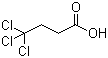结构式 CAS# 2345-32-6, 4,4,4-三氯丁酸