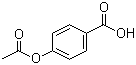 structure of CAS# 2345-34-8, 4-Acetoxybenzoic acid;4-(Acetyloxy)benzoic acid