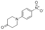 1-(4-硝基苯基)哌啶-4-酮分子结构 (CAS 23499-01-6)