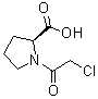 结构式 CAS# 23500-10-9, 1-(2-氯乙酰基)-L-脯氨酸