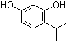 4-异丙基间苯二酚分子结构 (CAS 23504-03-2)