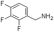结构式 CAS# 235088-67-2, 2,3,4-三氟苄胺