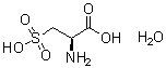 L-磺基丙氨酸一水合物分子结构 (CAS 23537-25-9)