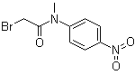2-Bromo-N-methyl-4'-nitroacetanilide molecular structure (CAS 23543-31-9)