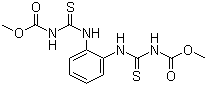 甲基硫菌灵分子结构 (CAS 23564-05-8)