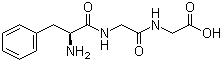 structure of CAS# 23576-42-3, L-Phenylalanylglycylglycine;Phe-Gly-Gly