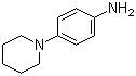 4-哌啶苯胺分子结构 (CAS 2359-60-6)
