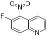 6-氟-5-硝基喹啉分子结构 (CAS 236092-96-9)