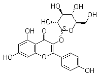 三叶豆苷分子结构 (CAS 23627-87-4)