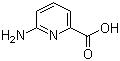 结构式 CAS# 23628-31-1, 6-氨基-2-吡啶甲酸