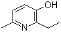 2-Ethyl-3-hydroxy-6-methylpyridine molecular structure (CAS 2364-75-2)