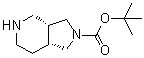 结构式 CAS# 236406-56-7, (3aR,7aR)-rel-八氢-2H-吡咯并[3,4-c]吡啶-2-羧酸叔丁酯