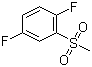 结构式 CAS# 236739-03-0, 1,4-二氟-2-甲砜基苯