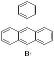 9-溴-10-苯基蒽分子结构 (CAS 23674-20-6)