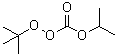 OO-叔丁基 O-异丙基过氧碳酸酯分子结构 (CAS 2372-21-6)