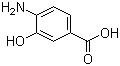 4-氨基-3-羟基苯甲酸分子结构 (CAS 2374-03-0)
