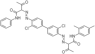 Pigment Yellow 188 molecular structure (CAS 23792-68-9)