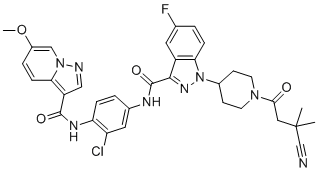 Src Inhibitor 3 molecular structure (CAS 2380027-49-4)
