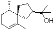 (2R,5S,10S)-alpha,alpha,6,10-四甲基螺[4.5]癸-6-烯-2-甲醇分子结构 (CAS 23811-08-7)
