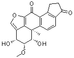 绿毛菌醇分子结构 (CAS 23820-80-6)