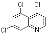 4,5,7-三氯喹啉分子结构 (CAS 23834-01-7)