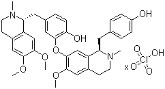 莲心碱高氯酸盐分子结构 (CAS 2385-63-9)