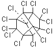 structure of CAS# 2385-85-5, Mirex;Dodecaclor; ENT 25719; GC 1283; Hexachlorocyclopentadiene dimer; Perchloropentacyclodecane