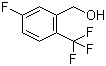5-氟-2-(三氟甲基)苄醇分子结构 (CAS 238742-82-0)