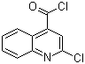 结构式 CAS# 2388-32-1, 2-氯喹啉-4-甲酰氯