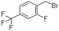 2-氟-4-三氟甲基苄溴分子结构 (CAS 239087-07-1)