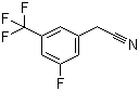 3-氟-5-(三氟甲基)苯乙腈分子结构 (CAS 239087-12-8)