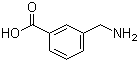 3-(氨甲基)苯甲酸分子结构 (CAS 2393-20-6)
