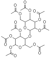 结构式 CAS# 23973-20-8, 3',4,4',5,5',6-六羟基-3,6'-氧基二[四氢-2H-吡喃-2-甲醇]八乙酸酯