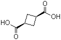 结构式 CAS# 2398-16-5, 顺式-1,3-环丁烷二羧酸
