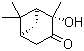 (1R,2R,5R)-(+)-2-羟基-3-蒎烷酮分子结构 (CAS 24047-72-1)