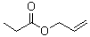 Propionic acid allyl ester molecular structure (CAS 2408-20-0)