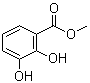 2,3-二羟基苯甲酸甲酯分子结构 (CAS 2411-83-8)