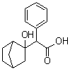 2-Hydroxy-alpha-phenyl-2-norbornaneacetic acid molecular structure (CAS 24183-94-6)