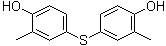 Bis(4-hydroxy-3-methylphenyl) sulfide molecular structure (CAS 24197-34-0)