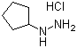 Cyclopentylhydrazine hydrochloride molecular structure (CAS 24214-72-0)